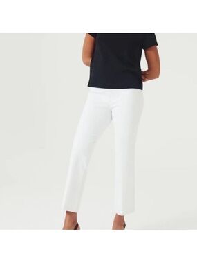 Spanx Kick Flare Pant Women's Size XL Tall Classic White NWT